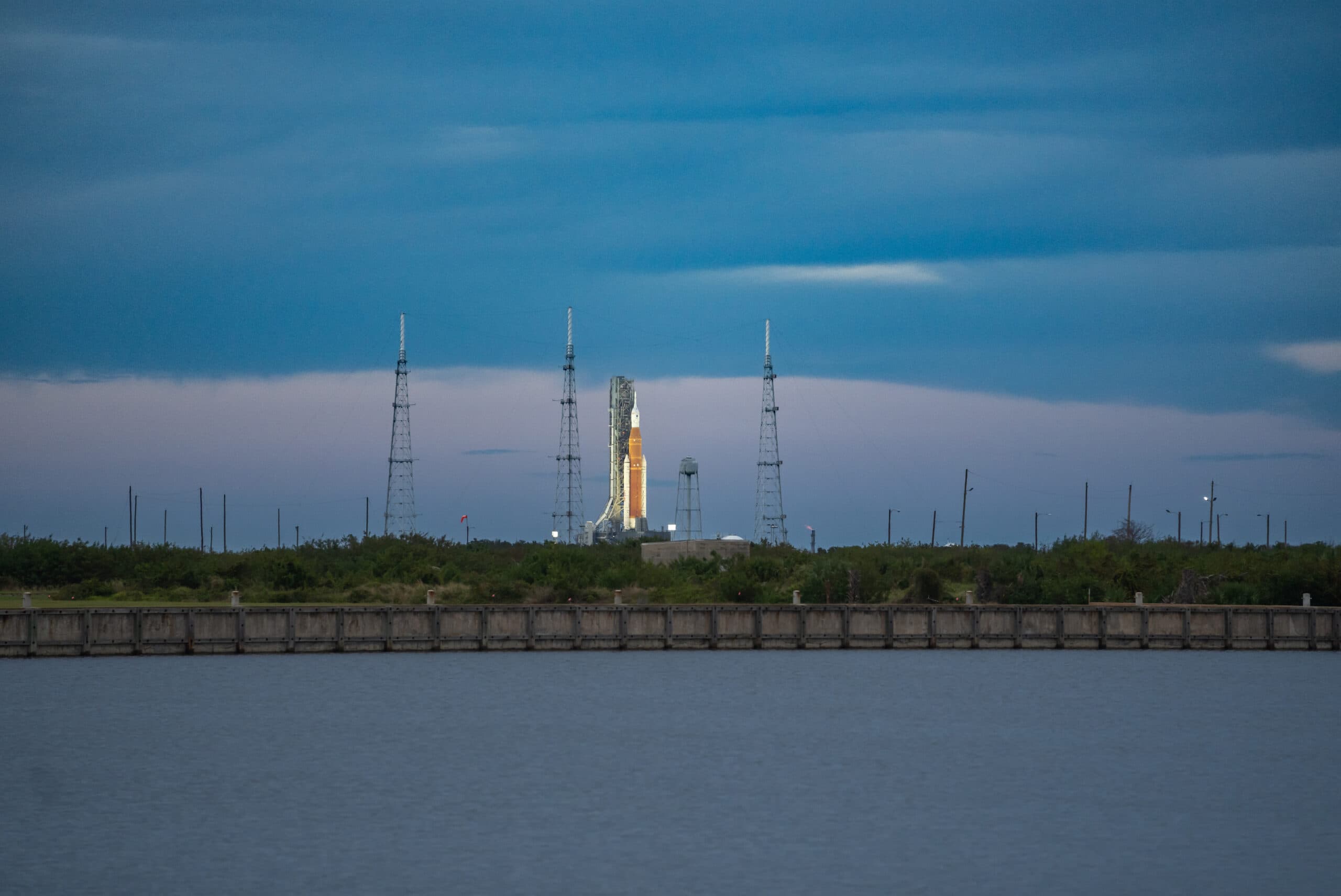 Launch pad at Kennedy Space Center